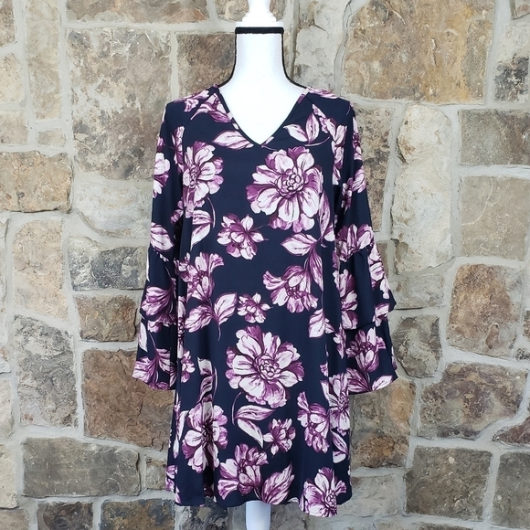Nwt Altard State M MEDIUM Floral Shift Dress - Picture 2 of 8